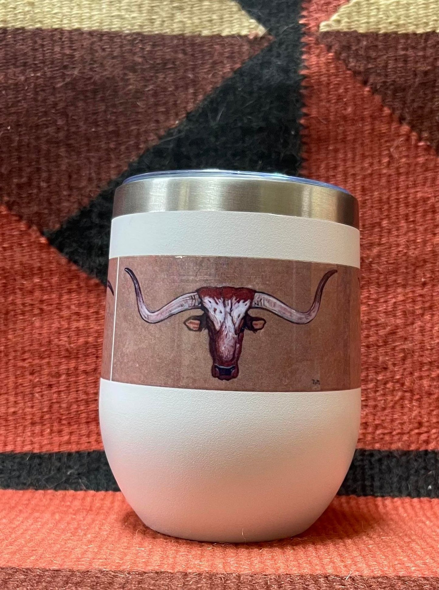 "The Longhorns" Copper Vacuum Insulated Cup, 12oz